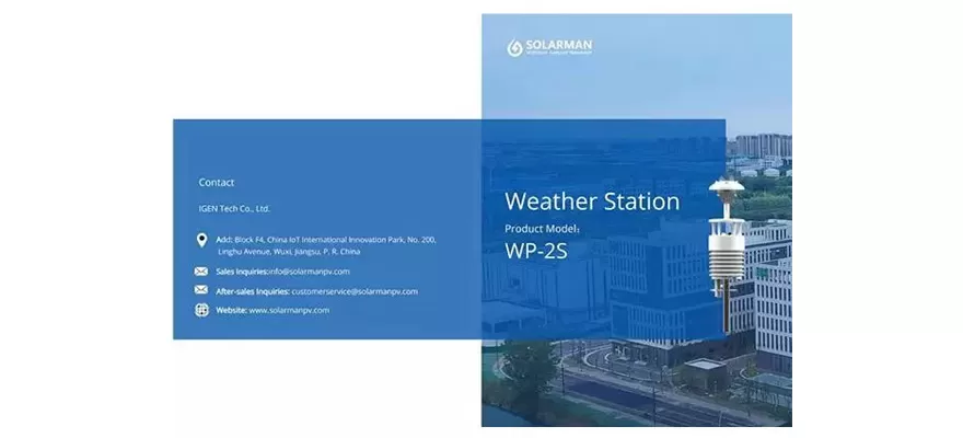 Stazione meteorologica moderna