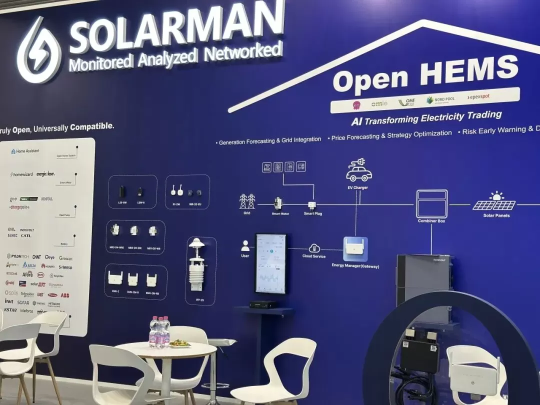 SOLARMAN vetrine Smart Energy Solutions at KEY 2026 in italia